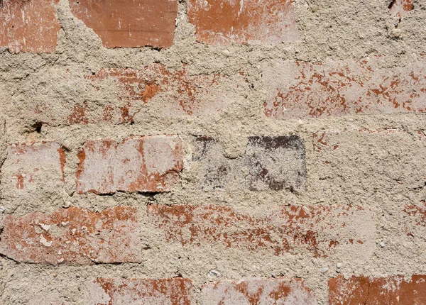 Detalhes Superfície Parede Tijolo Velho Fundo Parede Tijolo — Fotografia de Stock