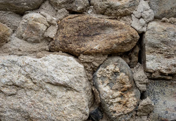 Wysokiej Jakości Stare Kamienne Tło Ścienne Widok Przodu Przestrzenią Kopiowania — Zdjęcie stockowe