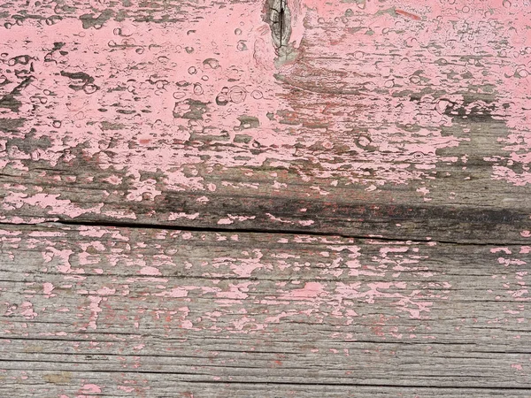 Wysokiej Jakości Różowe Malowane Tło Drewna Widok Przodu Przestrzenią Kopiowania — Zdjęcie stockowe