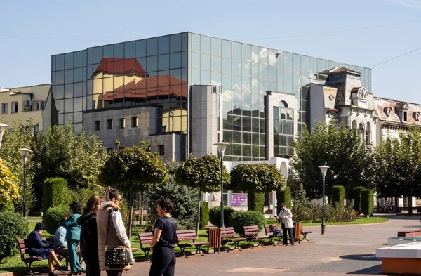Targu Jiu Rumania Octubre Sede Del Banco Bankpost Octubre 2022 —  Fotos de Stock