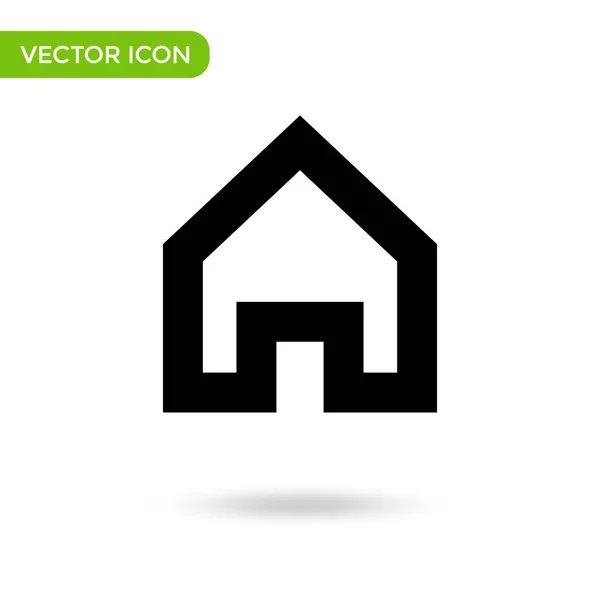 house line icon. minimal and creative icon isolated on white background. vector illustration symbol mark.