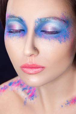 Dikey beyaz arka planı kapat