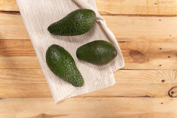 Vers Fruit Avocado Bovenaanzicht Dieetvoeding Voor Een Krassende Levensstijl — Stockfoto