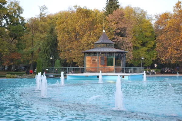 Fontane Cantanti Plovdiv Bulgaria — Foto Stock