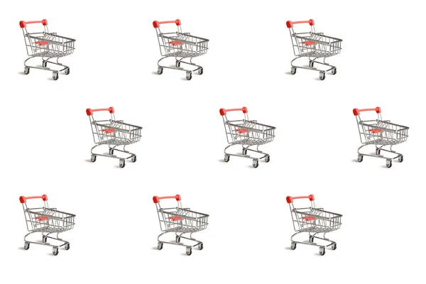 Pattern. Online buying and selling goods in the store. Online store concept. — Stock Photo, Image