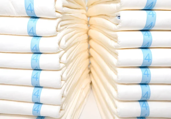 Disposable diapers for adults. Diapers for urinary incontinence.