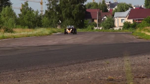 Vintage cabriolet carro Bentley Sports Special — Vídeo de Stock