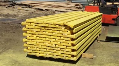 ahşap kaplama yığını