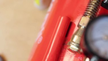 Hava kompresör sanayi basınç göstergesi