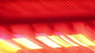 düşük çerçeve hızı atış neon ışıkları