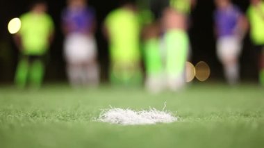 Futbol topu ceza oracıkta yerleştirilir