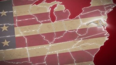 Maryland usa Haritası