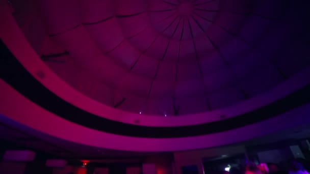 ダンス ・ フロアの上の天井 — ストック動画
