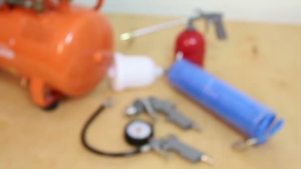 Compresseur d'air avec pièces de rechange 