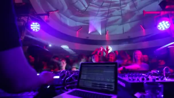Fiesta de DJ 's — Vídeo de stock