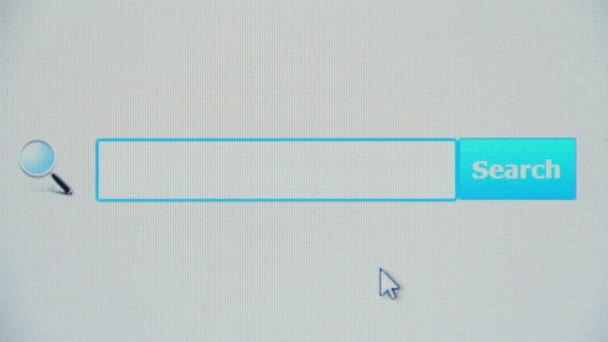 Melhor compra - Consulta de pesquisa do navegador — Vídeo de Stock
