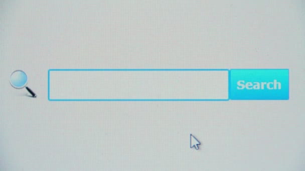 Страхование - поиск в браузере — стоковое видео