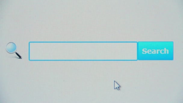 Farmacia - consulta de búsqueda del navegador — Vídeo de stock