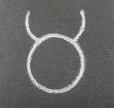 Zodiac sign of taurus clipart