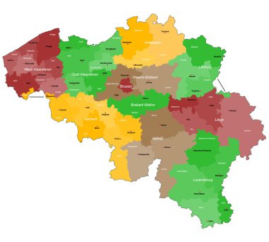 Belçika Haritası