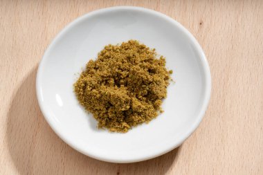 Ayrıntılı ve büyük kimyon yakın çekim küçük bir tabak üzerinde