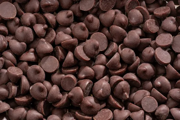 Gedetailleerde Grote Close Shot Van Chocolade Couverture — Stockfoto