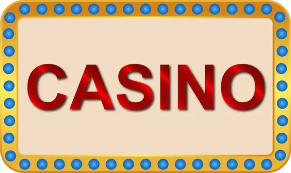 Casino Casino — Vector de stock