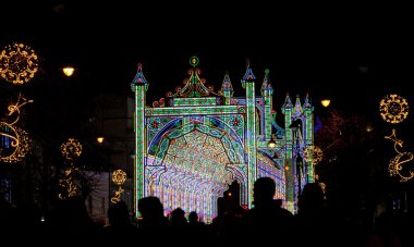 Noel gecesi, sibiu aydınlatma