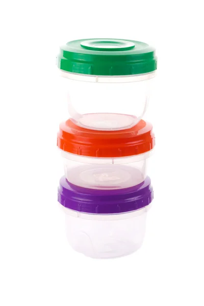 Set of food containers — Stock Photo, Image