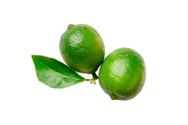 beyaz arka planda izole edilmiş taze limon turunçgil meyvesi.