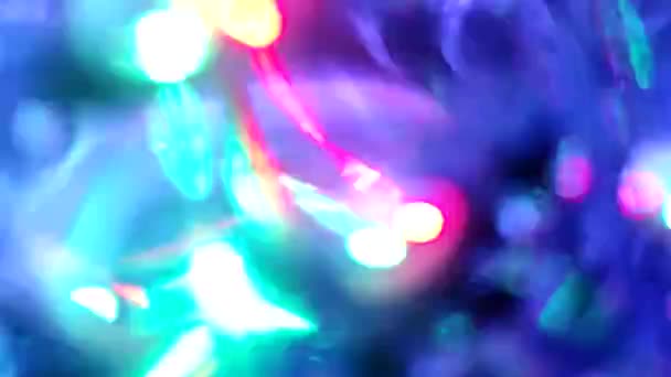 Defocused Lamp Flash Rays Effect Light Pulses Glow Light Leaks — ストック動画