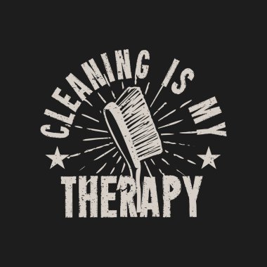 Gömlek tasarımı, temizlik fırçaları ve siyah arkaplan resimleriyle benim terapim.