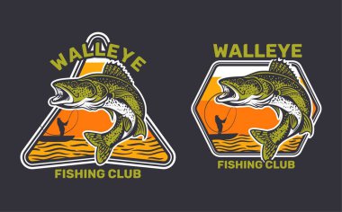 Walleye balıkçılık kulübü, Walleye balıkçılık yapan bir adamın yakaladığı suya atlamak.