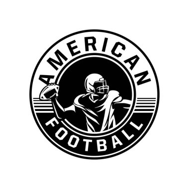 Amerikan futbolcu rozeti