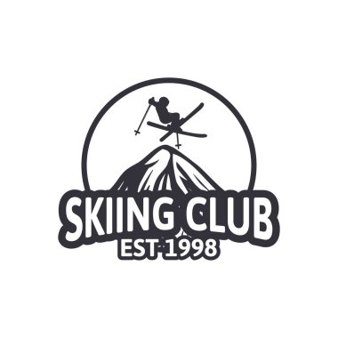 Kayak kulübü klasik tasarım rozet logosu yama kulübü takımı