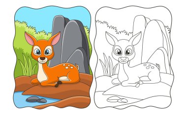 şirin çizgi film hayvanlarının vektör çizimi