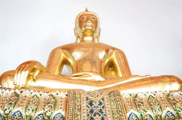 Gyllene buddha meditation pagoda — Stockfoto