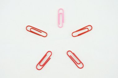 Kızıl Yıldız olarak eski bir klip kağıt