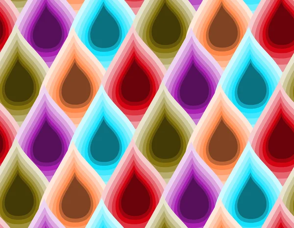 Water drop colorful Pattern — Stock Vector