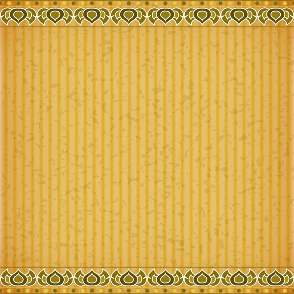 Lembar emas pada tekstur papan kartu oranye - Stok Vektor