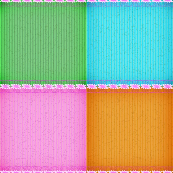 Pink Marvel of Peru card board texture — Stock Vector