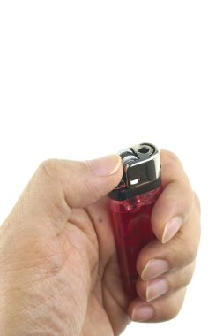 elini tutmak için yaktı hafif hazır izole