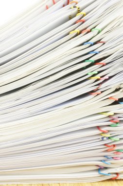 Satış ve alış irsaliyesi yığını Belgeyi Kapat