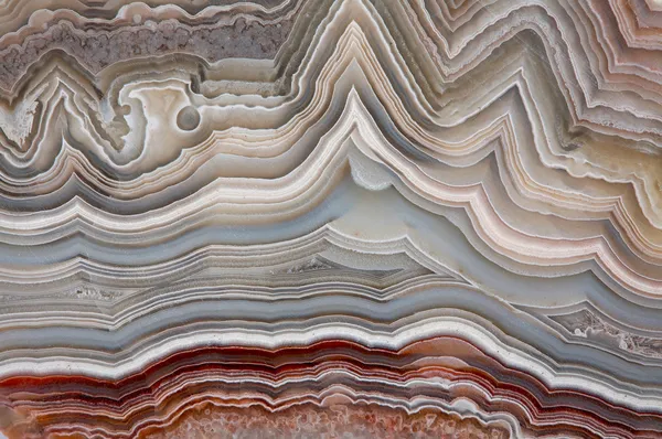 The polished cut of agate — Stock Photo, Image