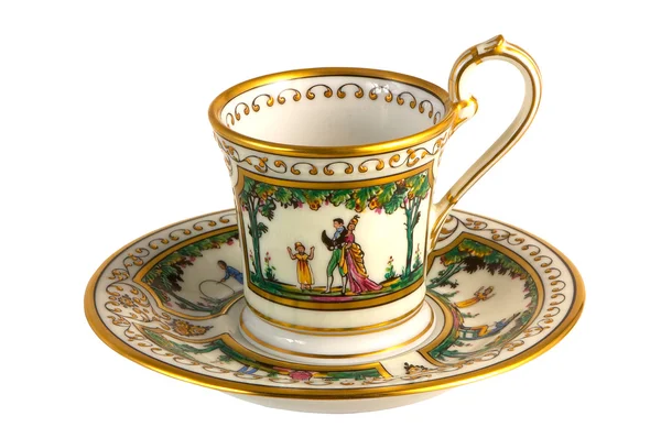 Antica tazza di tè — Foto Stock