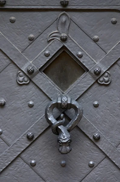 Ancient forged door — Stock Photo, Image