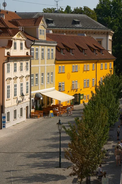 Ancient Prague houses — Stock Photo, Image