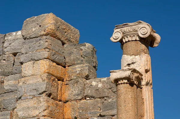 エペソの古代の列 — ストック写真