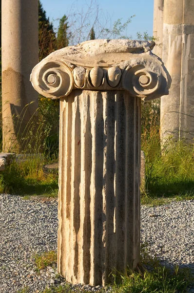エペソの古代の列 — ストック写真