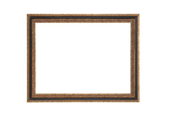 Empty picture frame isolated on white Clipping Path — Stock Photo, Image